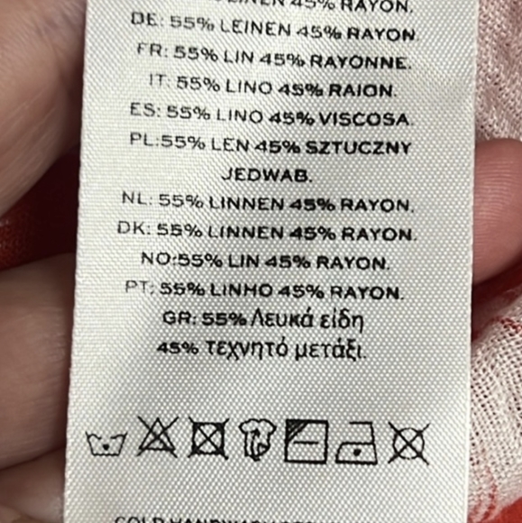 Faithfull the Brand “Lulu” Linen Blend Maxi Skirt - Picture 4 of 4